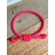 Armband kids_enkel neon-roze